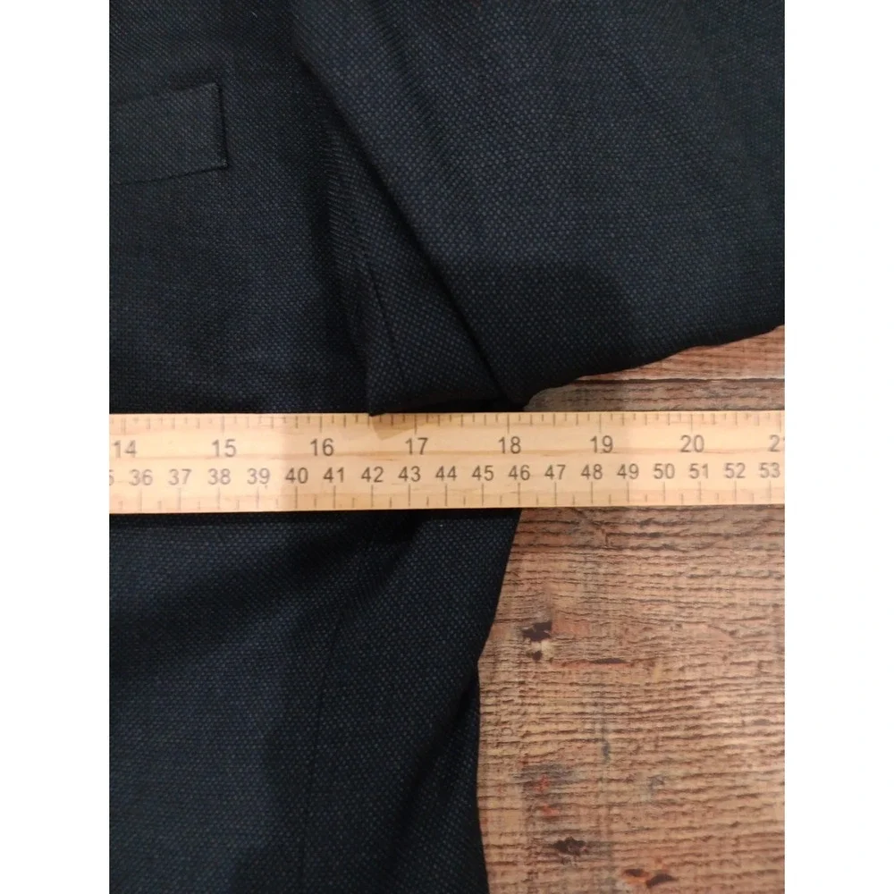 Charles Tyrwhitt 36 Slim Fit Black Super 120s 100% Wool Blazer Stretch 2358‎